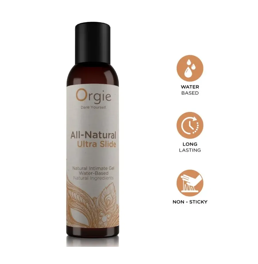 ORGIE - GEL INTIME À BASE DE EAU ULTRA SLIDE 100 NATUREL 150 ML ORGIE - GEL INTIME À BASE DE EAU ULTRA SLIDE 100 NATUREL 150 ML