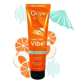 ORGIE - LUBRIFICANTE IN TUBO VIBE SESSO SULLA SPIAGGIA GEL INTIMO BACIABILE LEGGERO 100 ML