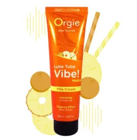 ORGIE - LUBE TUBE VIBE PIÑA COLADA KISSABLE INTIM GEL MITTEL PRICKELND 100 ML