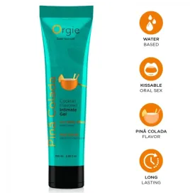 ORGIE - TUBE DE LUBRIFICATION COCKTAIL PIÑA COLADA GEL INTIME À BASE DE EAU 100 ML