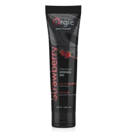 ORGIE - TUBE DE LUBRIFIANT FRAISE GEL INTIME À BASE DE EAU 100 ML