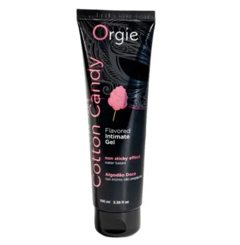ORGIE - TUBO LUBRIFICANTE ZUCCHERO FILATO BACIABILE GEL INTIMO A BASE DE ACQUA 100 ML