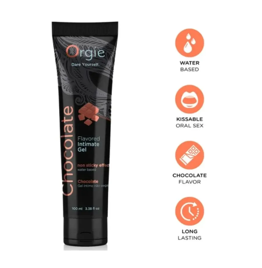 ORGIE - SCHOKOLADEN-SCHMIERGEL AUF WASSERBASIS, 100 ML ORGIE - SCHOKOLADEN-SCHMIERGEL AUF WASSERBASIS, 100 ML