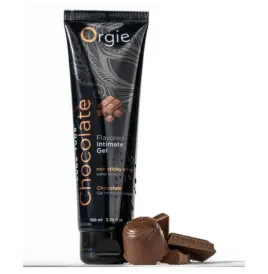 ORGIE - TUBO LUBRIFICANTE AL CIOCCOLATO BACIABILE GEL INTIMO A BASE DE ACQUA 100 ML