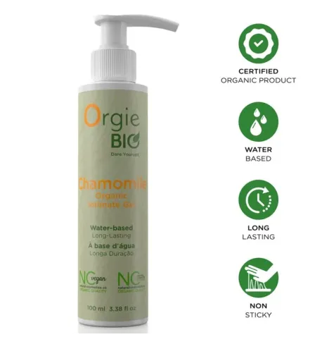 ORGIE - BIO CHAMOMILE ORGANIC WATER-BASED INTIMATE GEL 100 ML