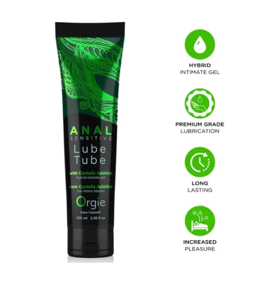 ORGIE - TUBE DE LUBRIFIANT HYBRIDE HYBRIDE POUR SEXE ANAL SENSITIVE 100 ML ORGIE - TUBE DE LUBRIFIANT HYBRIDE HYBRIDE POUR SEXE ANAL SENSITIVE 100 ML