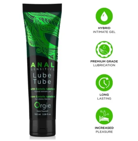 ORGIE - GLEITGEL FÜR EMPFINDLICHEN ANUS, HYBRID-INTIMGEL, 100 ML