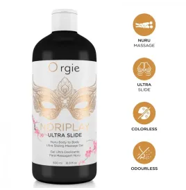 ORGIE - NORIPLAY ULTRA SLIDE GEL NURU PARA MASAJE CUERPO A CUERPO 500 ML