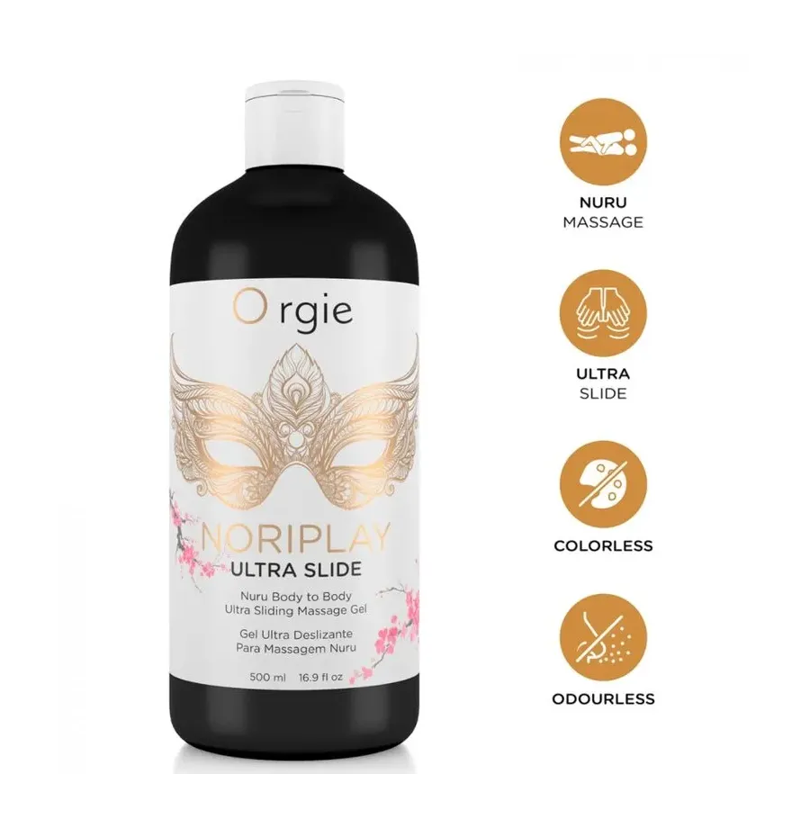 ORGIE - NORIPLAY ULTRA SLIDE BODY TO BODY NURU MASSAGE GEL 500 ML ORGIE - NORIPLAY ULTRA SLIDE BODY TO BODY NURU MASSAGE GEL 500 ML