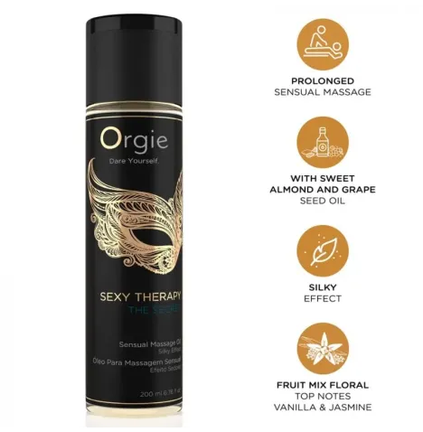 ORGIE - SEXY THERAPY THE SECRET ACEITE DE MASAJE 200 ML