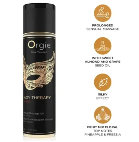 ORGIE - SEXY THERAPY AMOR SENSUAL MASSAGEÖL 200 ML