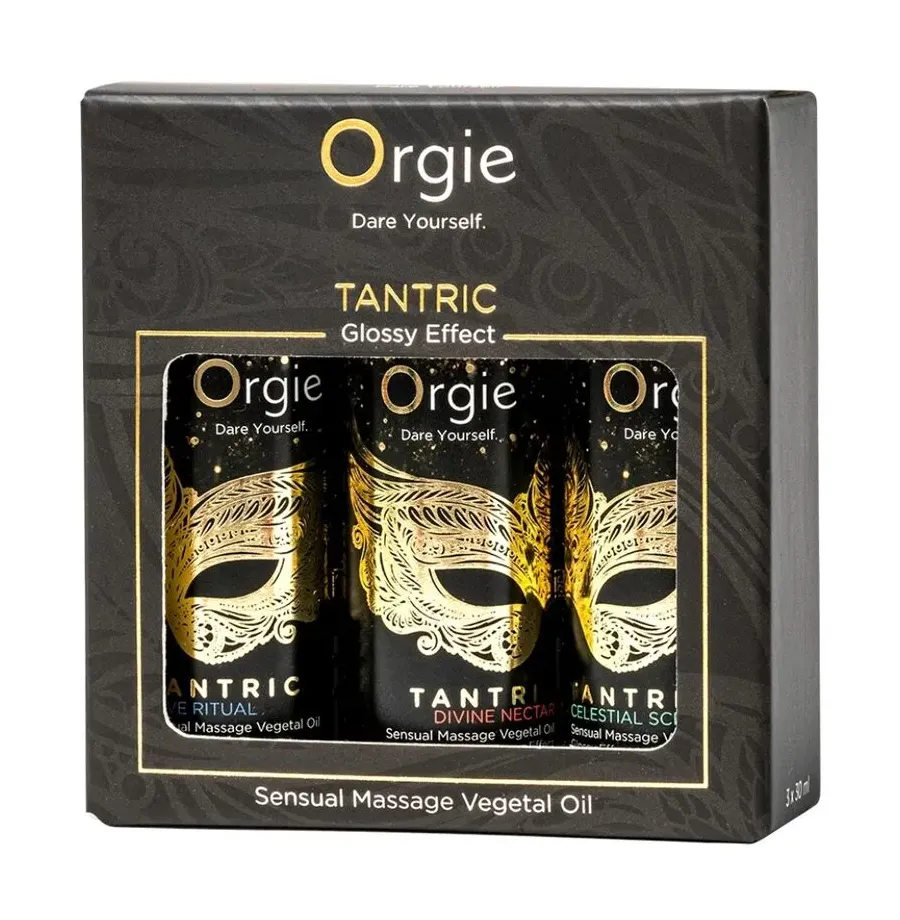 ORGIE - COLLEZIONE TANTRICA MINI FORMATO OLI DA MASSAGGIO SENSUALI 3 X 30 ML