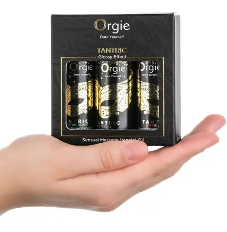 ORGIE - COLLEZIONE TANTRICA MINI FORMATO OLI DA MASSAGGIO SENSUALI 3 X 30 ML
