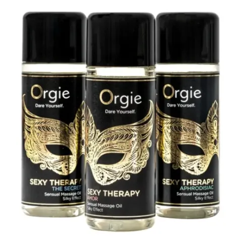 ORGIE - COLLECTION MINI THÉRAPIE SEXY HUILES DE MASSAGE SENSUELLES 3 X 30 ML