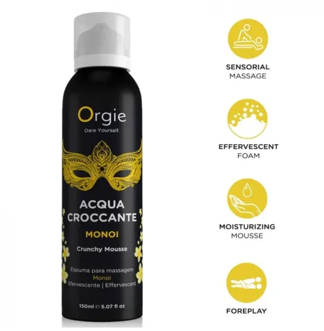 ORGIE - ACQUA CROCCANTE MONOI CRUNCHY MASSAGE MOUSSE 150 ML