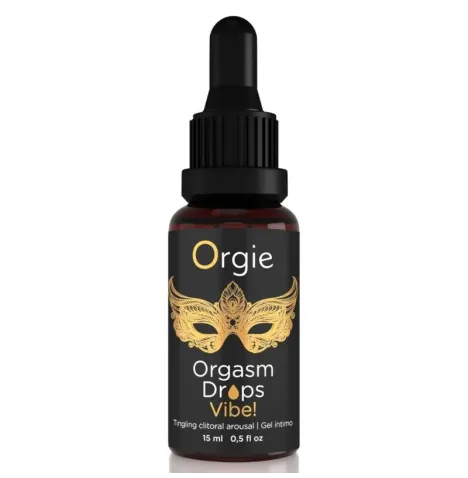 ORGIE - ORGASM DROPS VIBE VIBRATING CLITORAL AROUSAL 15 ML