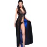 CHILIROSE - CR 3275 BABYDOLL LONG and STRING NOIR S-M