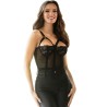 SUBBLIME - ORSACCHIOTTO CON DETTAGLIO REGGISERA PETTO NERO S-M