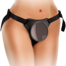 KING COCK - ELITE KIT HARNAIS RÉGLABLE DELUXE ANNEAU AVEC TESTICULES and GODE 20.3 CM