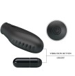 PRETTY LOVE - GILO SILICONE FINGER VIBRATOR BLACK PRETTY LOVE - GILO SILICONE FINGER VIBRATOR BLACK