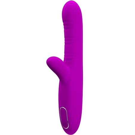 PRETTY LOVE - VIBRATEUR MULTIFONCTION ANGELIQUE STIMULATEUR DE CLITORIS VIOLET