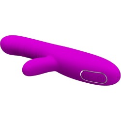 PRETTY LOVE - ANGELIQUE MULTIFUNCTION VIBRATOR CLITORIS STIMULATOR PURPLE