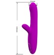 PRETTY LOVE - ANGELIQUE MULTIFUNCTION VIBRATOR CLITORIS STIMULATOR PURPLE PRETTY LOVE - ANGELIQUE MULTIFUNCTION VIBRATOR CLITORIS STIMULATOR PURPLE