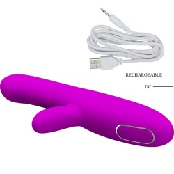 PRETTY LOVE - ANGELIQUE MULTIFUNKTIONSVIBRATOR KLITORISSTIMULATOR LILA