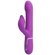 PRETTY LOVE - VIBRADOR and ESTIMULADOR MULTIFUNCIÓN 4 EN 1 MORADO