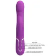 PRETTY LOVE - VIBRADOR and ESTIMULADOR MULTIFUNCIÓN 4 EN 1 MORADO