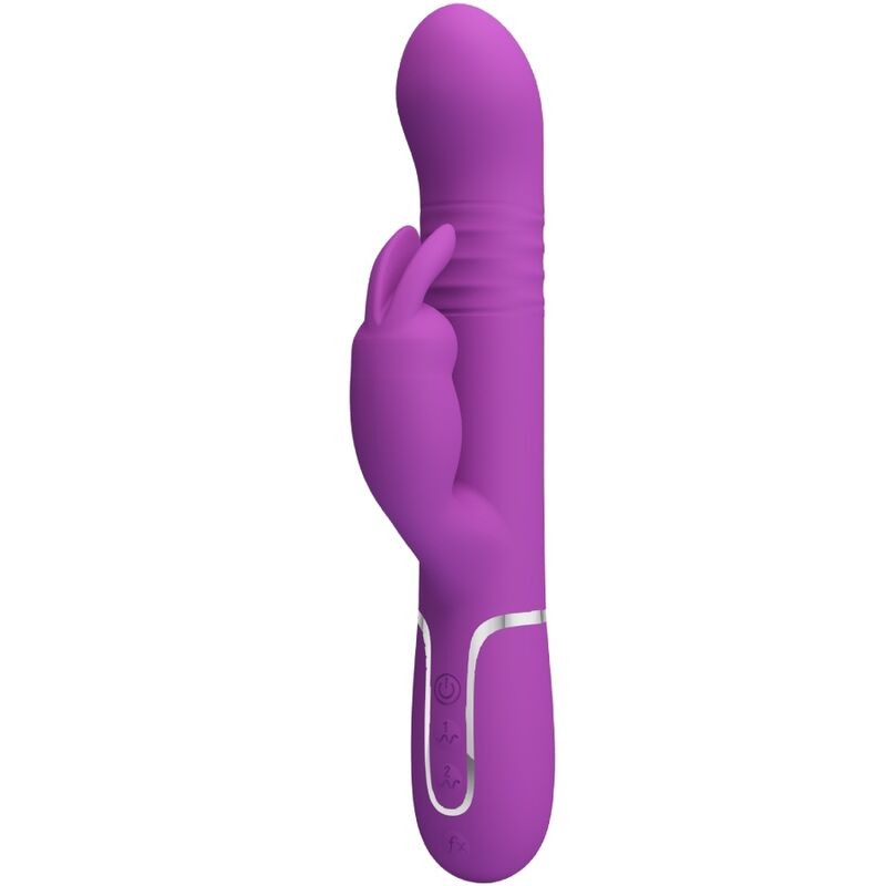 PRETTY LOVE - COALE VIBRADOR RABBIT MULTIFUNCIÓN 4 EN 1 MORADO PRETTY LOVE - COALE VIBRADOR RABBIT MULTIFUNCIÓN 4 EN 1 MORADO