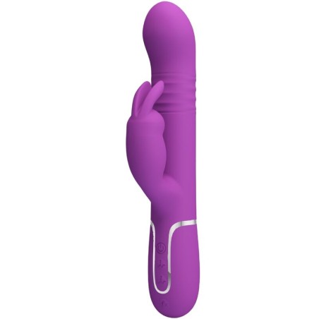 PRETTY LOVE - COALE 4 IN 1 MULTIFUNZIONE VIBRATORE CONIGLIO VIOLA