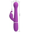 PRETTY LOVE - DEJON 3 IN 1 MULTIFUNCTION RABBIT VIBRATOR PURPLE PRETTY LOVE - DEJON 3 IN 1 MULTIFUNCTION RABBIT VIBRATOR PURPLE