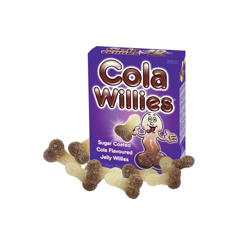 SPENCER and FLEETWOOD - CHEWABLE CANDY PENIS SHAPE COLA FLAVOR