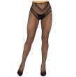 LEG AVENUE - CROTCHLESS FISHNET STOCKINGS RED LEG AVENUE - CROTCHLESS FISHNET STOCKINGS RED