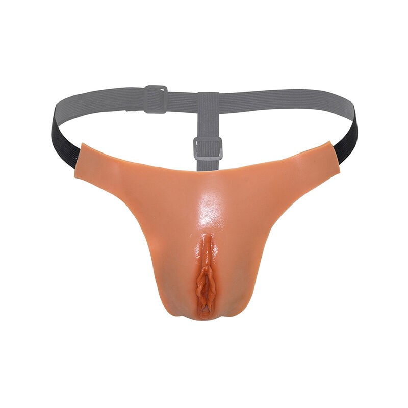 HIDDEN DESIRE - ALTER EGO ADJUSTABLE OPEN VAGINA STRING FLESH HIDDEN DESIRE - ALTER EGO ADJUSTABLE OPEN VAGINA STRING FLESH