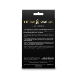 NS NOVELTIES - FETISH  FASHION CAPPUCCIO IN PIZZO BIANCO