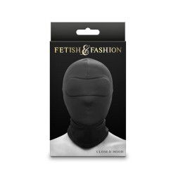 NS NOVELTIES - FETISH  FASHION GESCHLOSSENE MASKE NYLON SCHWARZ