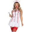 LEG AVENUE - COSTUME DINFIRMIÈRE EN CHEF BLANC M-L LEG AVENUE - COSTUME DINFIRMIÈRE EN CHEF BLANC M-L