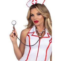 LEG AVENUE - HEAD NURSE COSTUME WHITE M-L