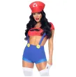 LEG AVENUE - SEXY COSTUME MARIO BROS RED-BLUE S LEG AVENUE - SEXY COSTUME MARIO BROS RED-BLUE S