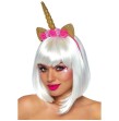LEG AVENUE - DIADEMA DE UNICORNIO CON FLORES DORADO LEG AVENUE - DIADEMA DE UNICORNIO CON FLORES DORADO