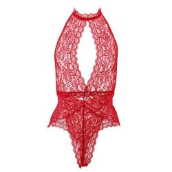SUBBLIME - 953881 OPEN CUP BODYSUIT RED L-XL
