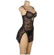 SUBBLIME - 954185 BABYDOLL DE ENCAJE CON TIRANTES AJUSTABLES NEGRO S-M SUBBLIME - 954185 BABYDOLL DE ENCAJE CON TIRANTES AJUSTABLES NEGRO S-M