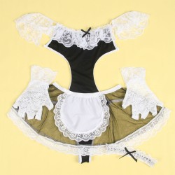 SUBBLIME - 954314 COSTUME DA CAMERIERA SEXY NERO-BIANCO L-XL