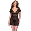 CHILIROSE - CR 4830 BABYDOLL BLACK M CHILIROSE - CR 4830 BABYDOLL BLACK M