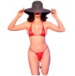 CHILIROSE - CR 4840 MICRO BIKINI ROSSO S-M CHILIROSE - CR 4840 MICRO BIKINI ROSSO S-M