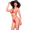 CHILIROSE - CR 4840 MICRO BIKINI ROUGE S-M