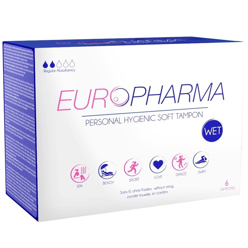 EUROPHARMA - TAMPONS DACTION 6 UNITÉS