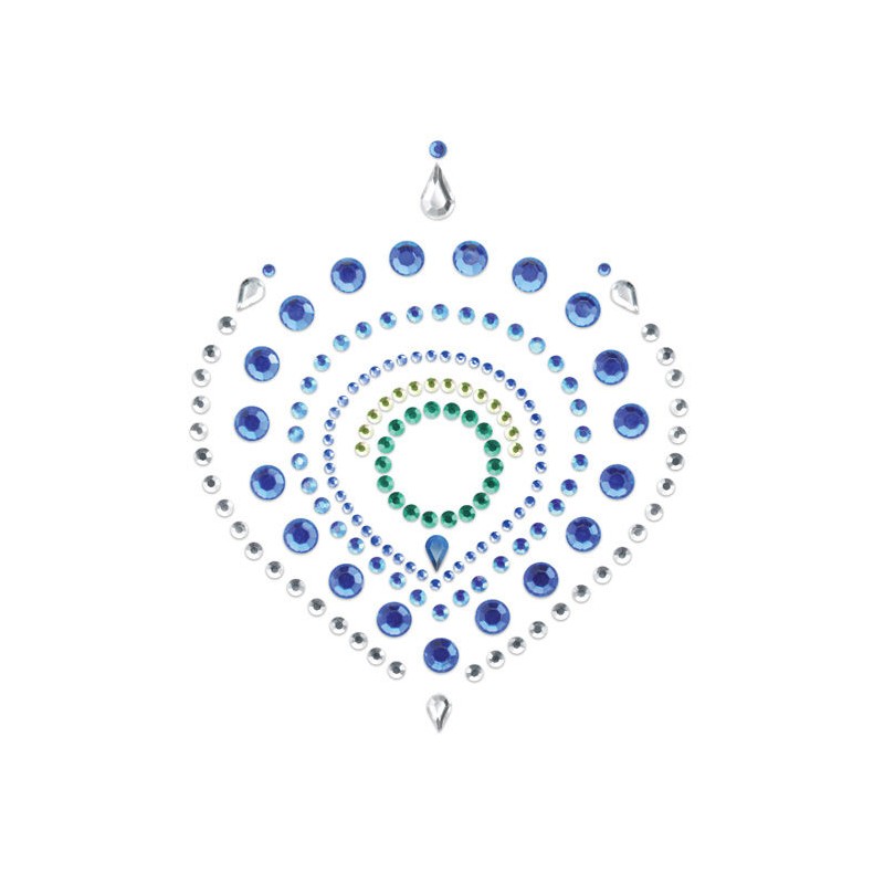 BIJOUX - INDISCRETS FLAMBOYANT BLUEandGREEN